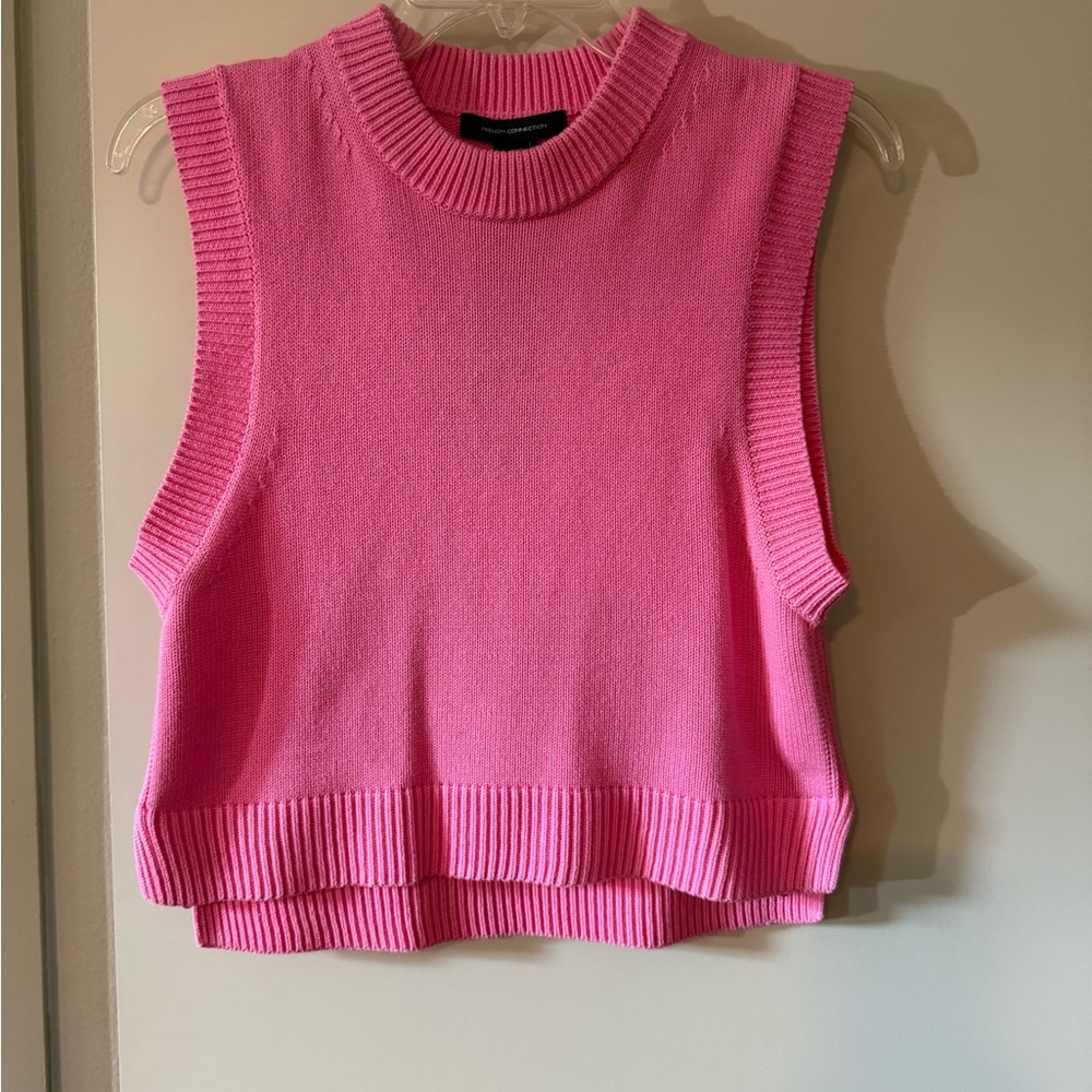 French Connection Bright Pink sweater